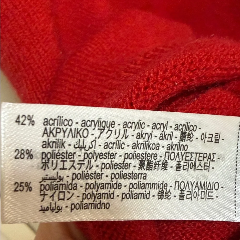 Zara Red Argyle Polo Dress - Picture 11 of 11